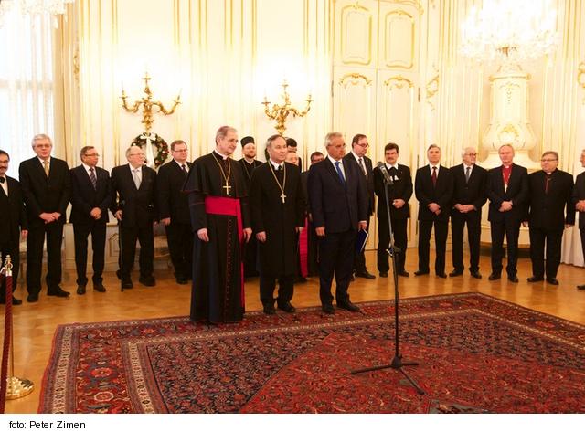 Prezident, Kiska, Cirkvi, Prijatie