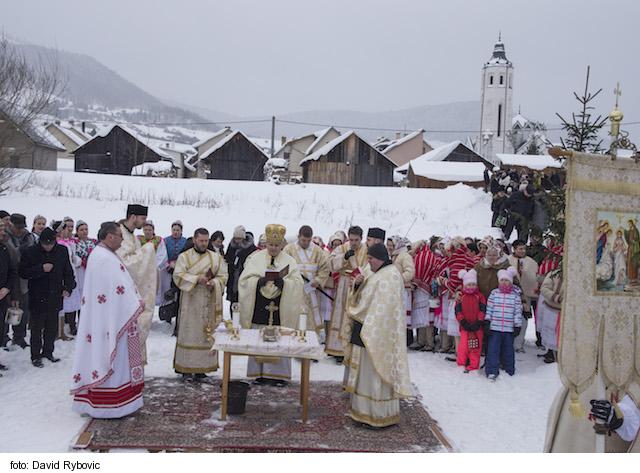 Jakubany, posviacka, voda