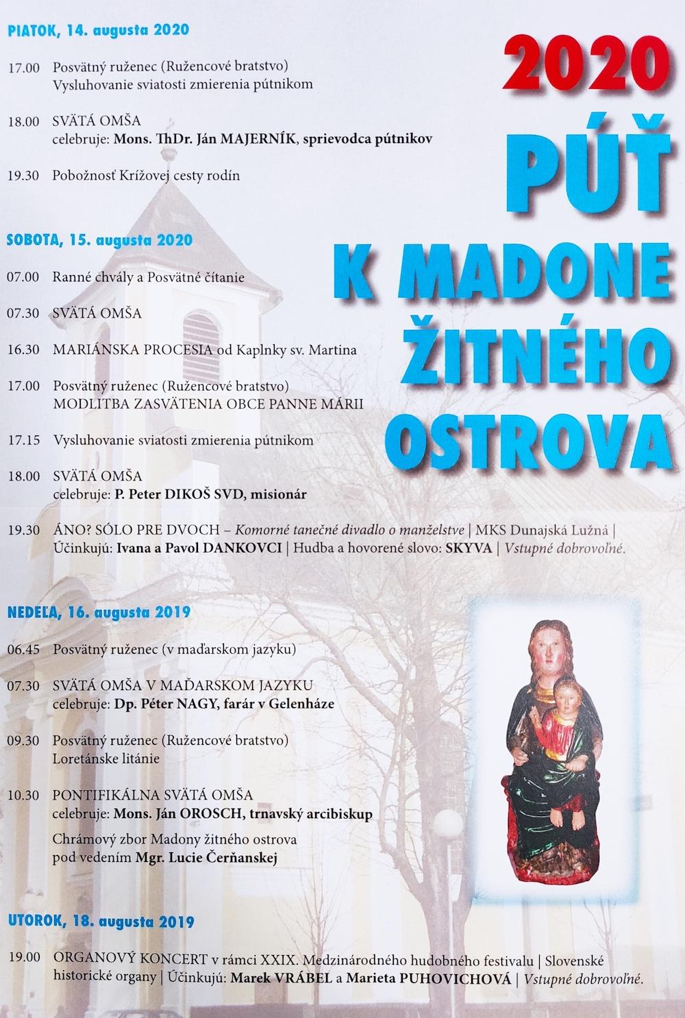 Put, Madona Zitneho ostrova