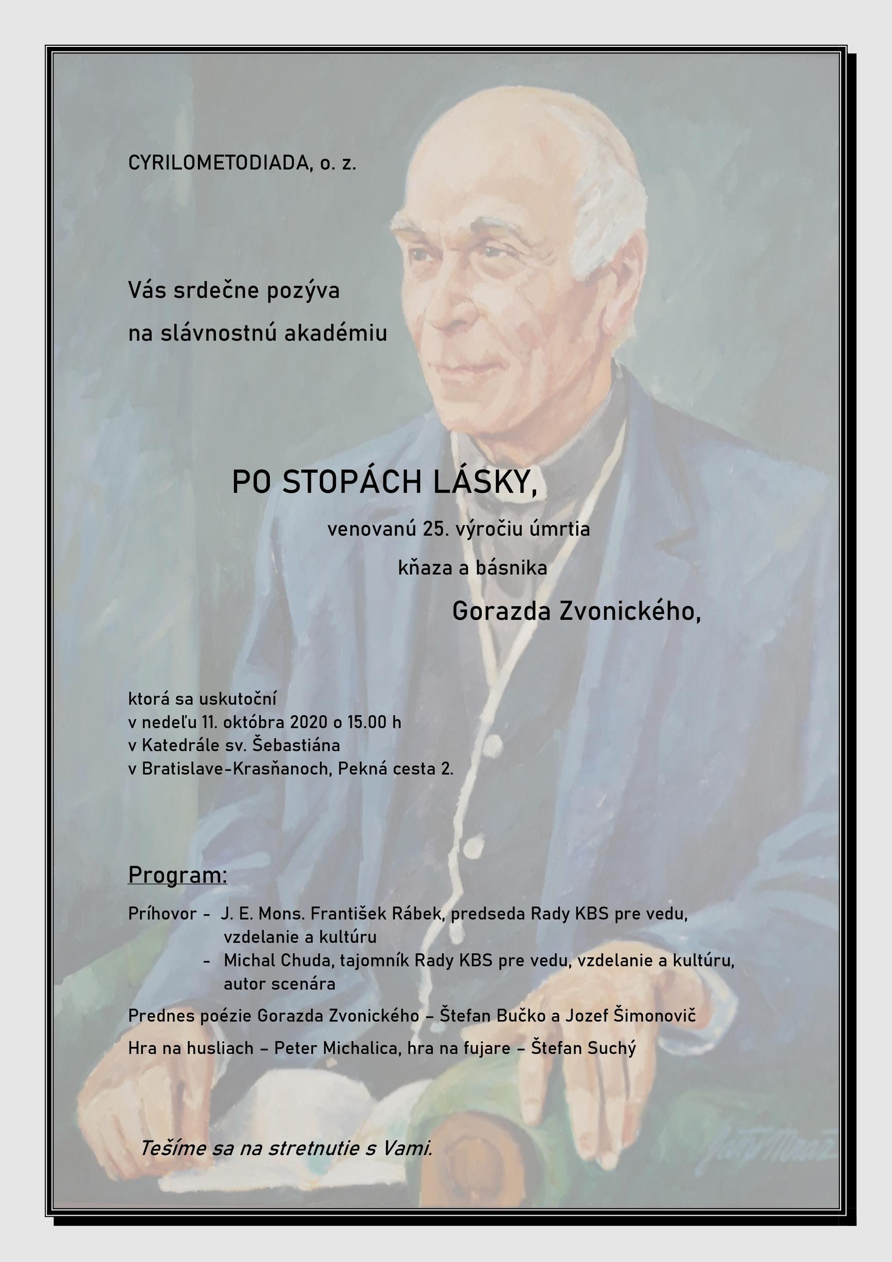 Bratislava, spomienka, Zvonicky, plagat