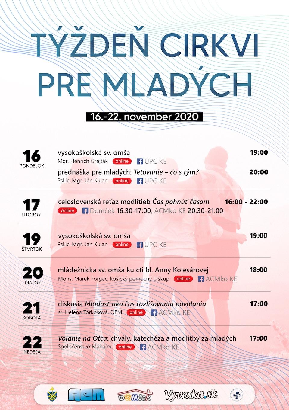 Tyzden, Cirkev, mladez, Kosice, plagat