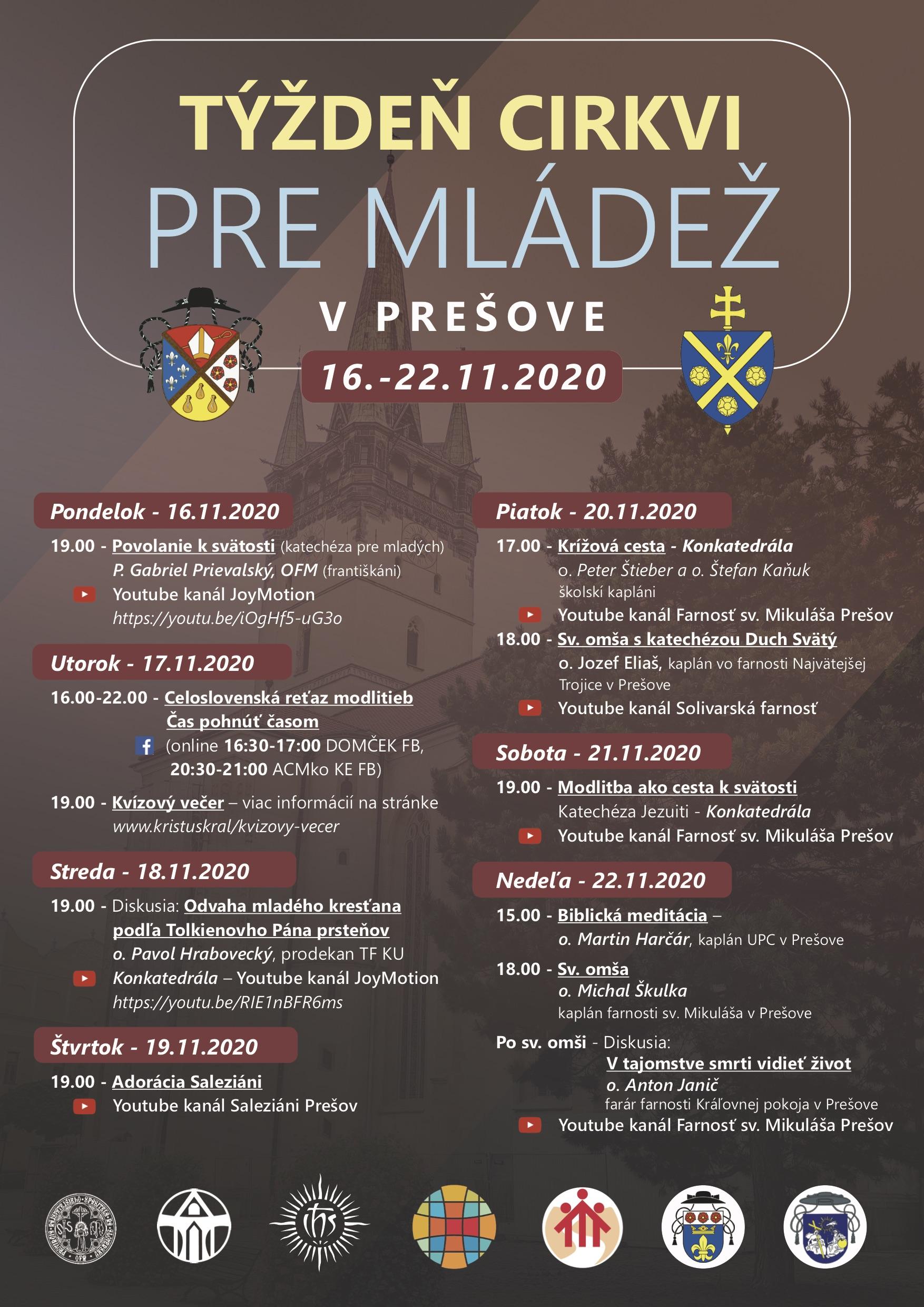 Presov, Tyzden cirkvi pre mladez