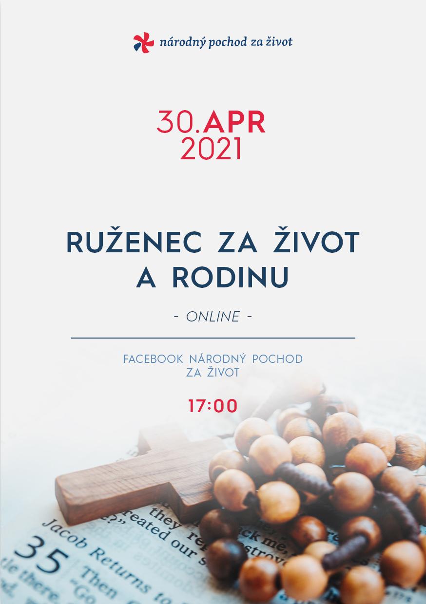 Bratislava, ruzenec, pochod za zivot