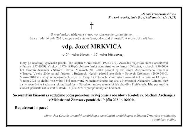 Parte, Jozef Mrkvica