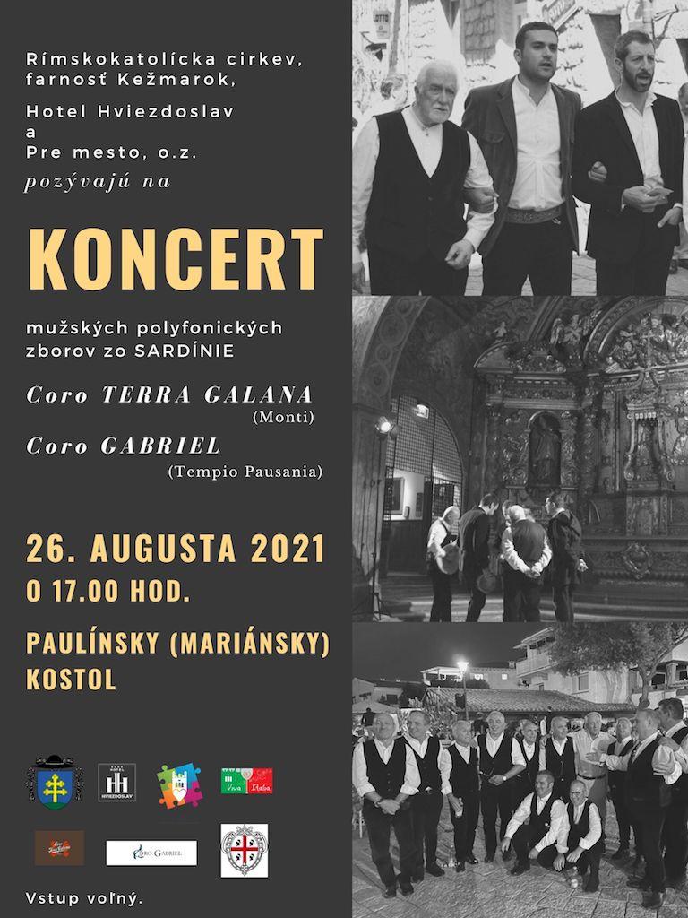 Kezmarok, koncert, plagat