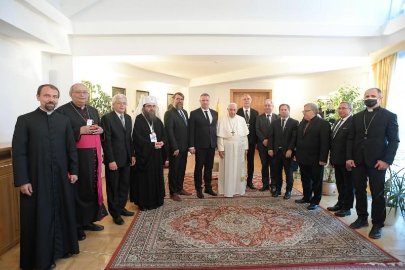 Ekumenicke stretnutie nunciatura Frantisek