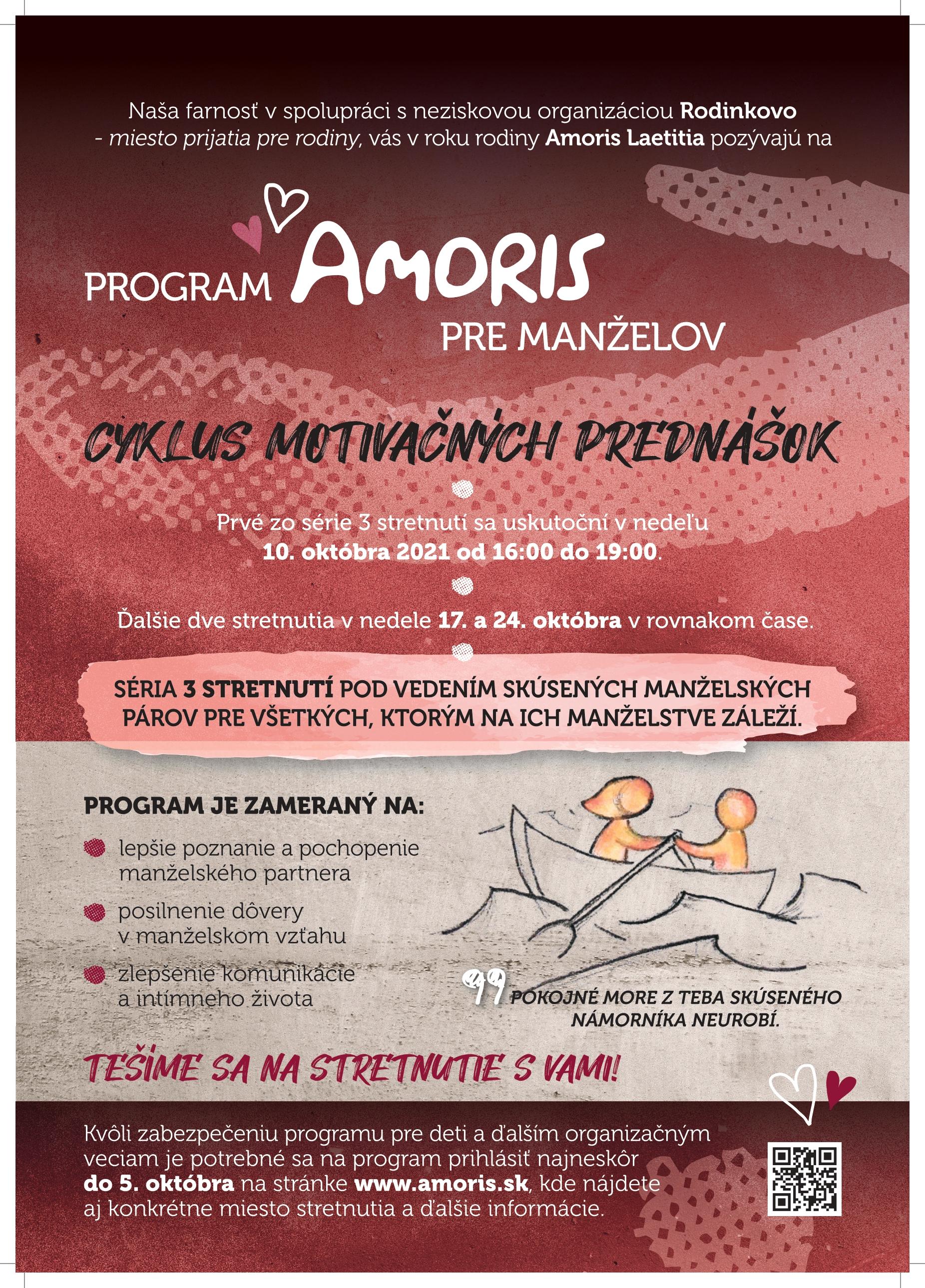 Rodinkovo, Amoris, program, manzelia