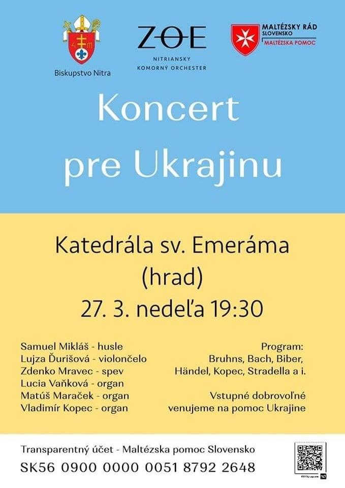 Nitra, koncert, Ukrajina, plagat