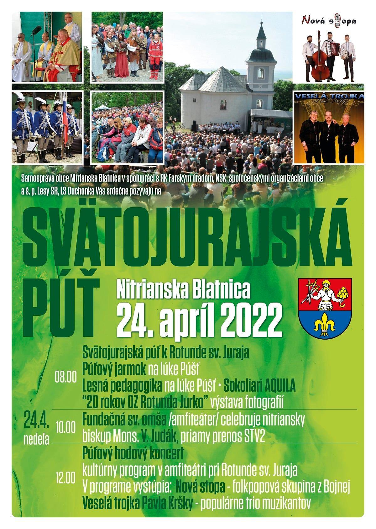 Nitrianska Blatnica, put, Juraj, plagat