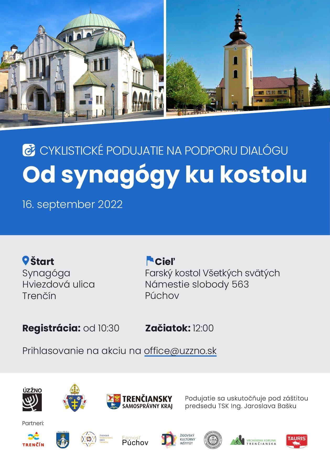 Od synagogy ku kostolu, plagat