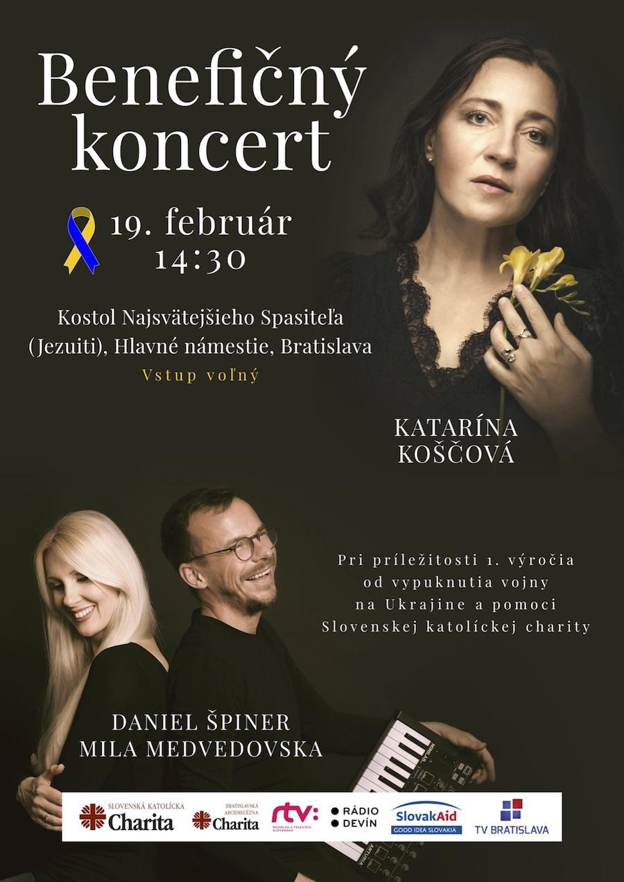 Bratislava, beneficny koncert, plagat