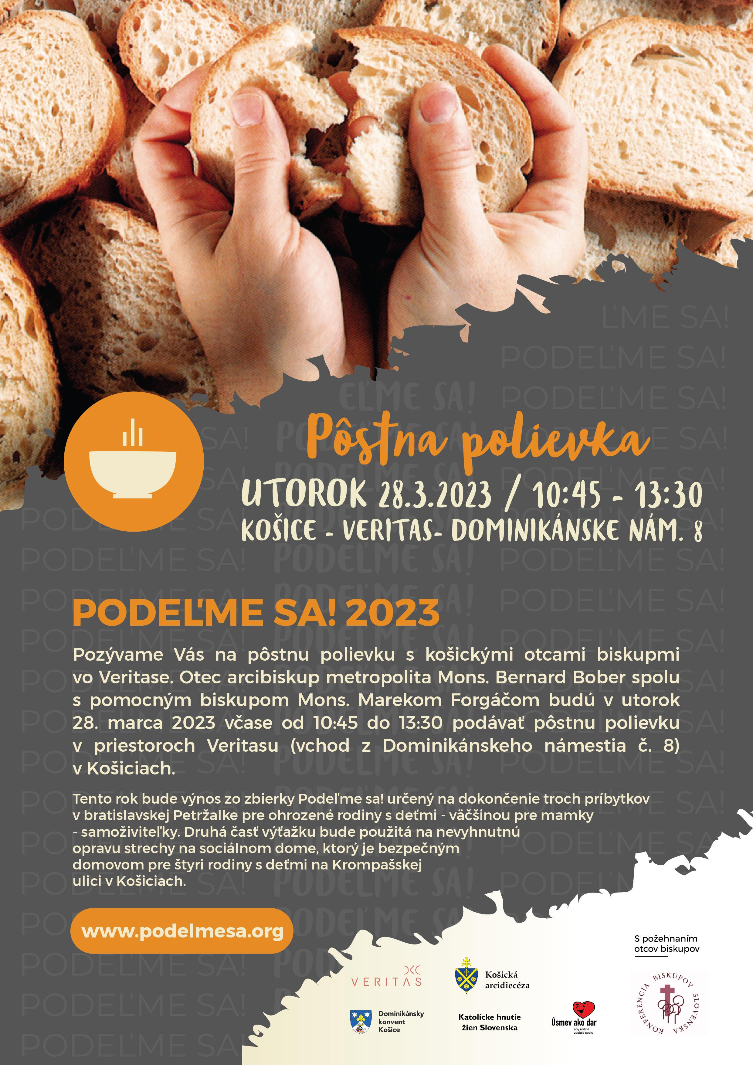 Kosice, postna, polievka, biskupi