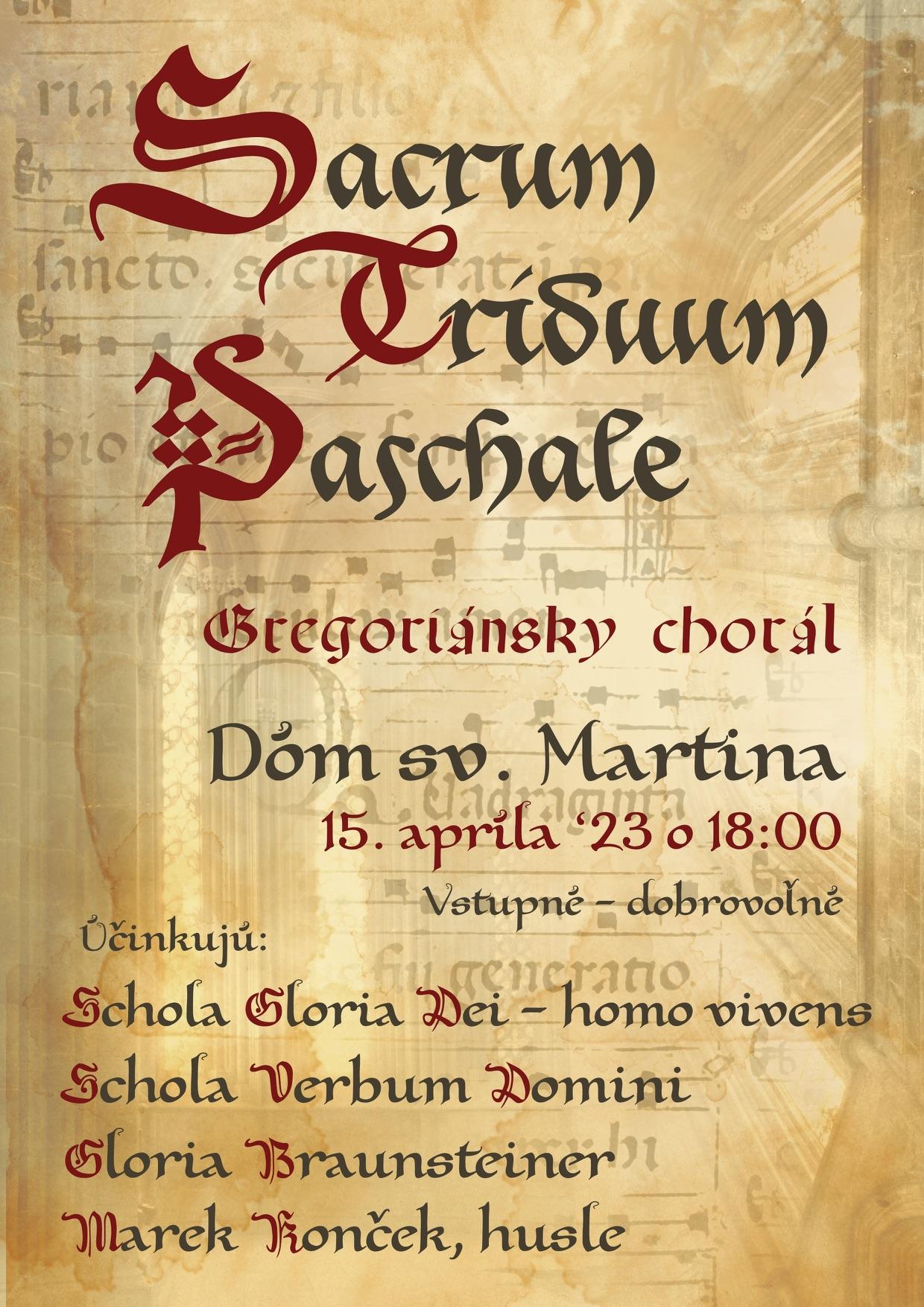 Bratislava, choral, katedrala, plagat