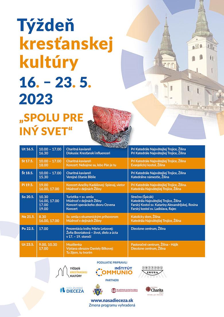 Žilina, Týždeň kresťanskej kultúry, plagát