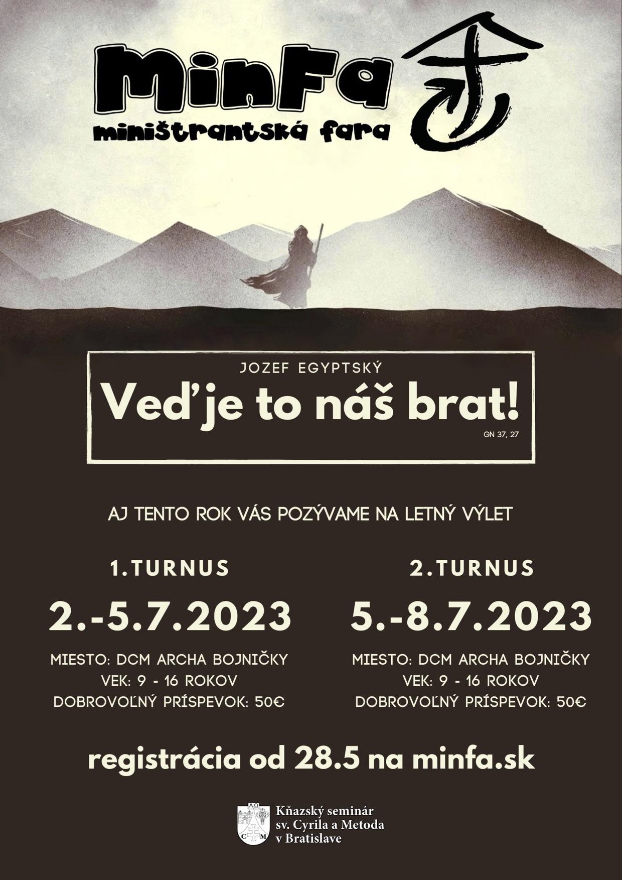 Minfa, ministranti, plagat