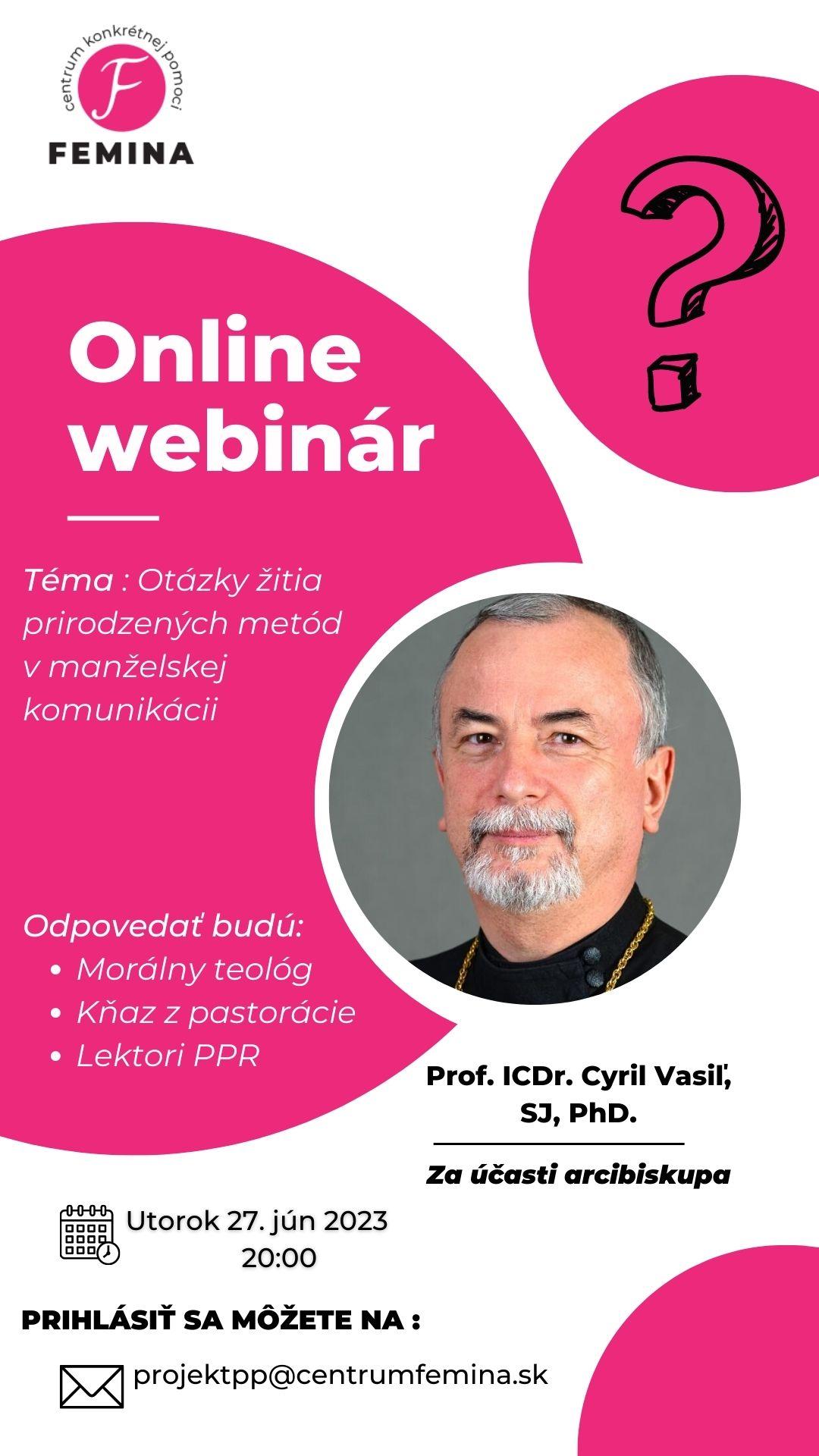 Levice, webinar, plagat