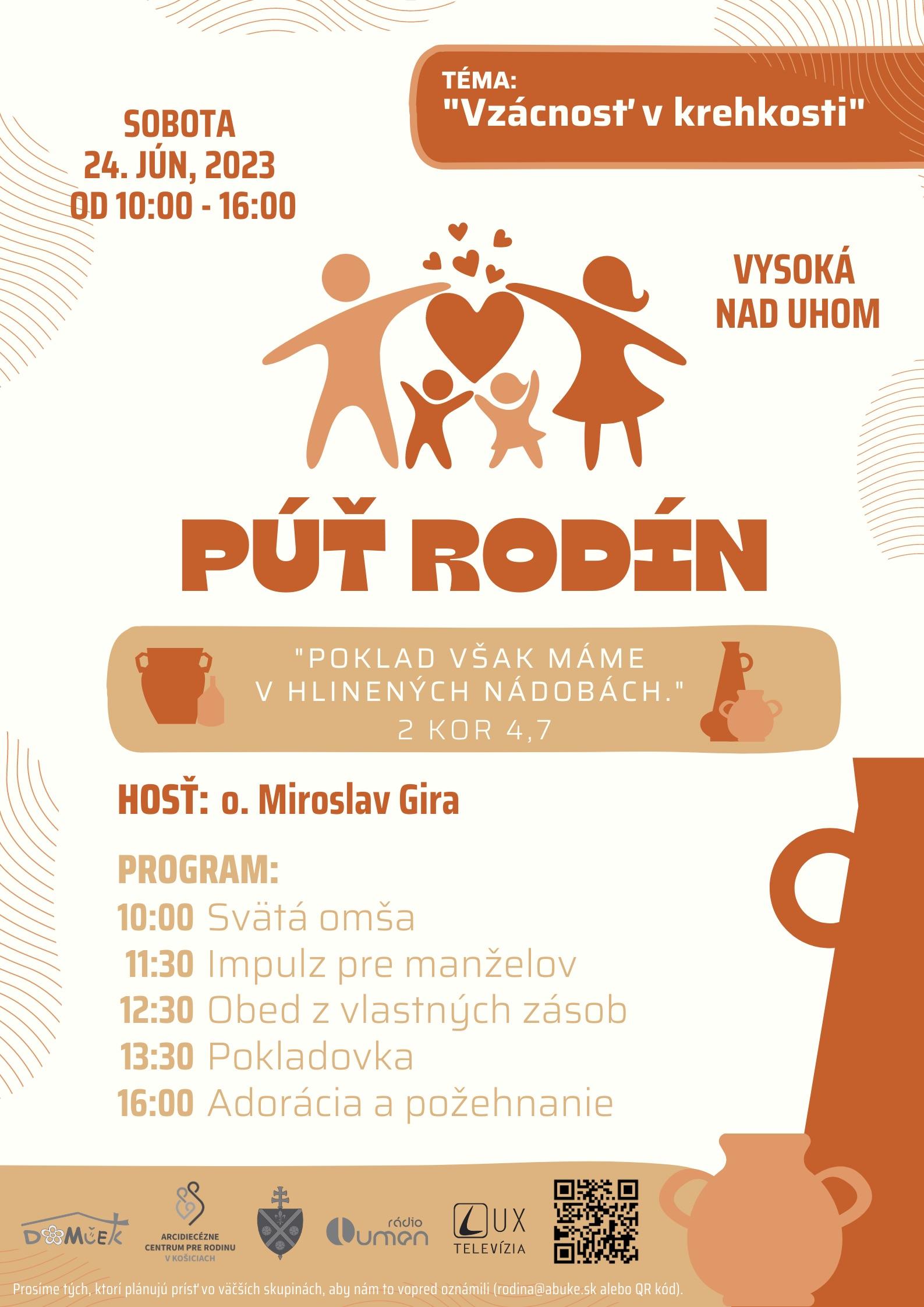 Vysoka nad Uhom, Put rodin, plagat