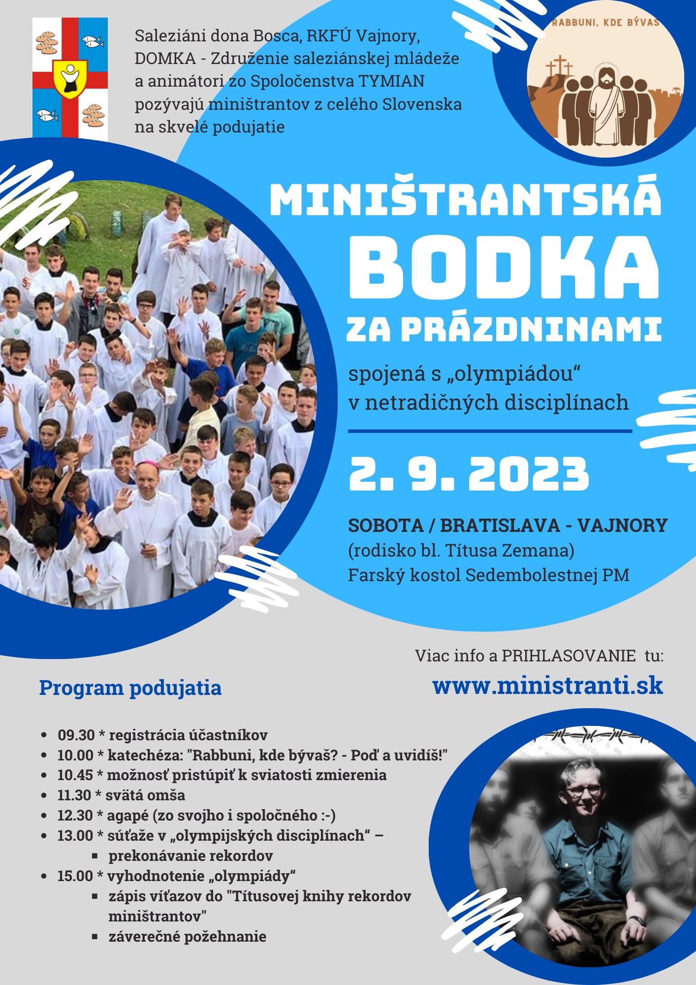 Bratislava, Vajnory, Titus, bodka, plagat