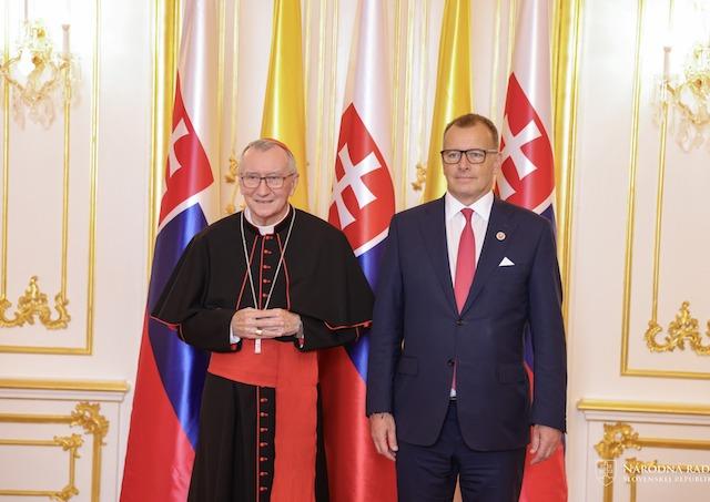 Bratislava, kardinal, Parolin, Kollar
