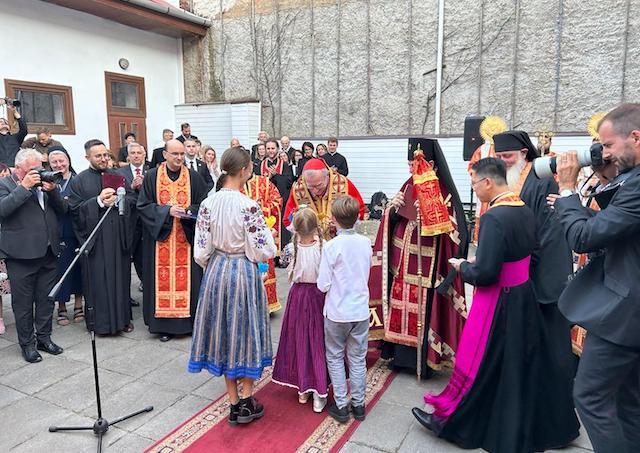 Kosice kardinal, Parolin, Centrum prijatia