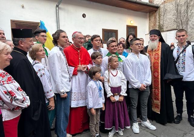 Kosice kardinal, Parolin, Centrum prijatia