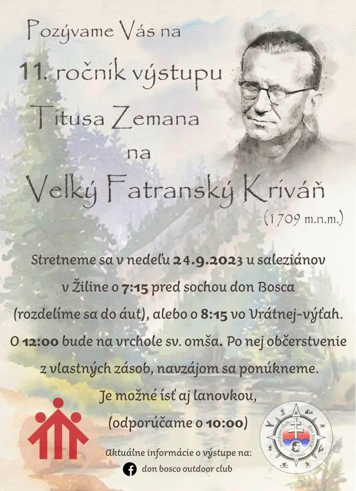 Velky Krivan, Titus, plagat