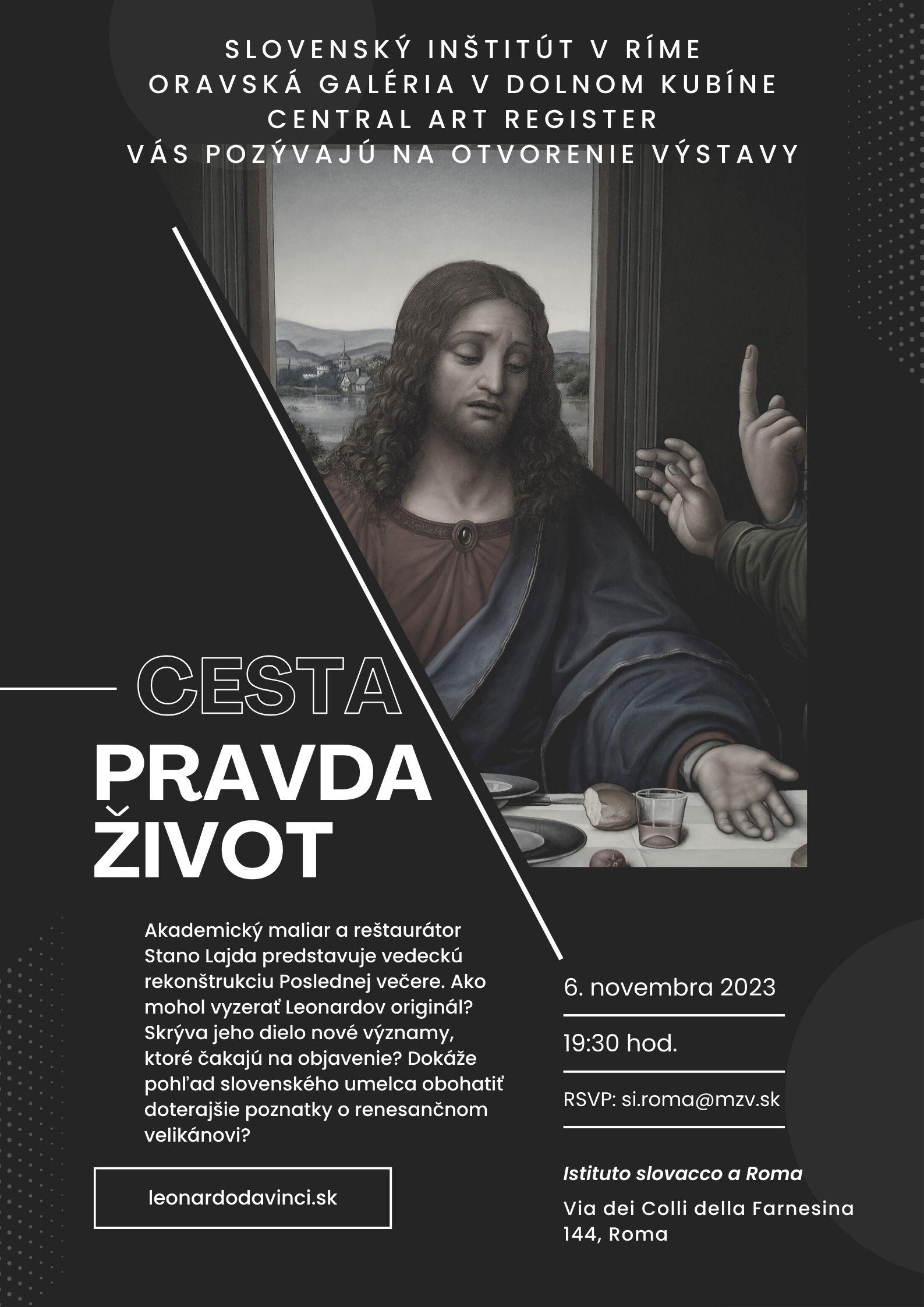 Rim, vernisaz, vystava, plagat
