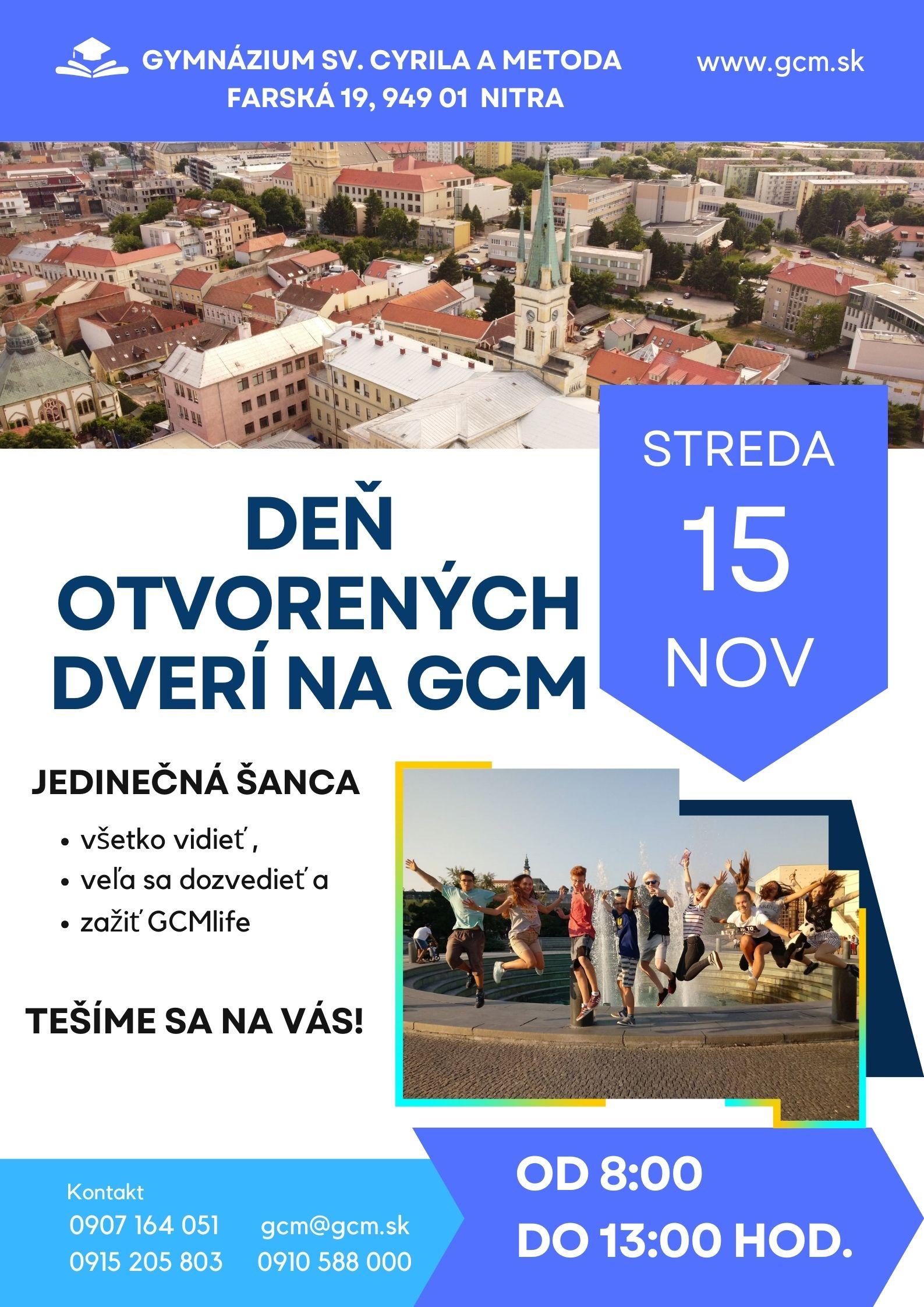 Nitra, den otvorenych dveri, plagat