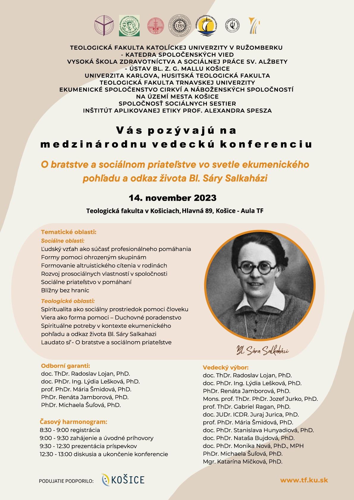 Kosice, konferencia, plagat
