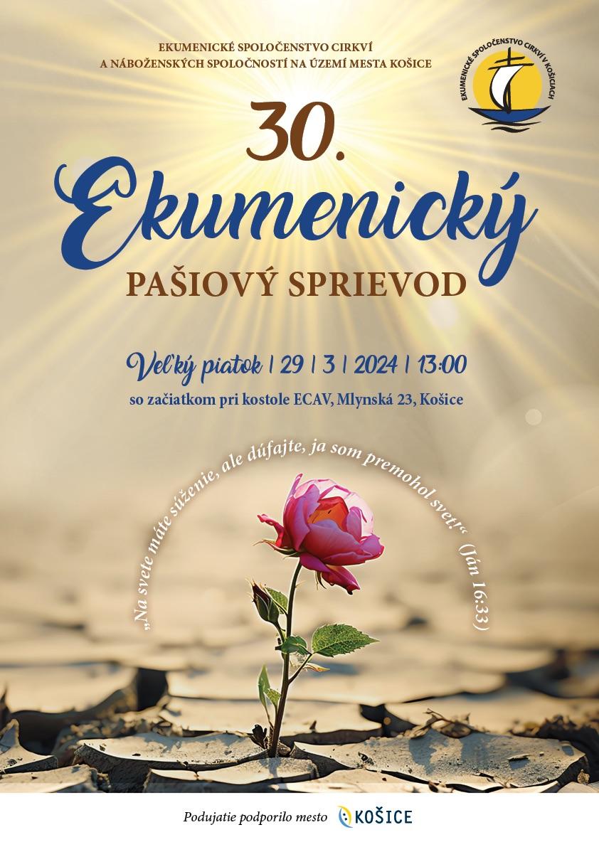 Kosice, ekumenicky, sprievod, plagat