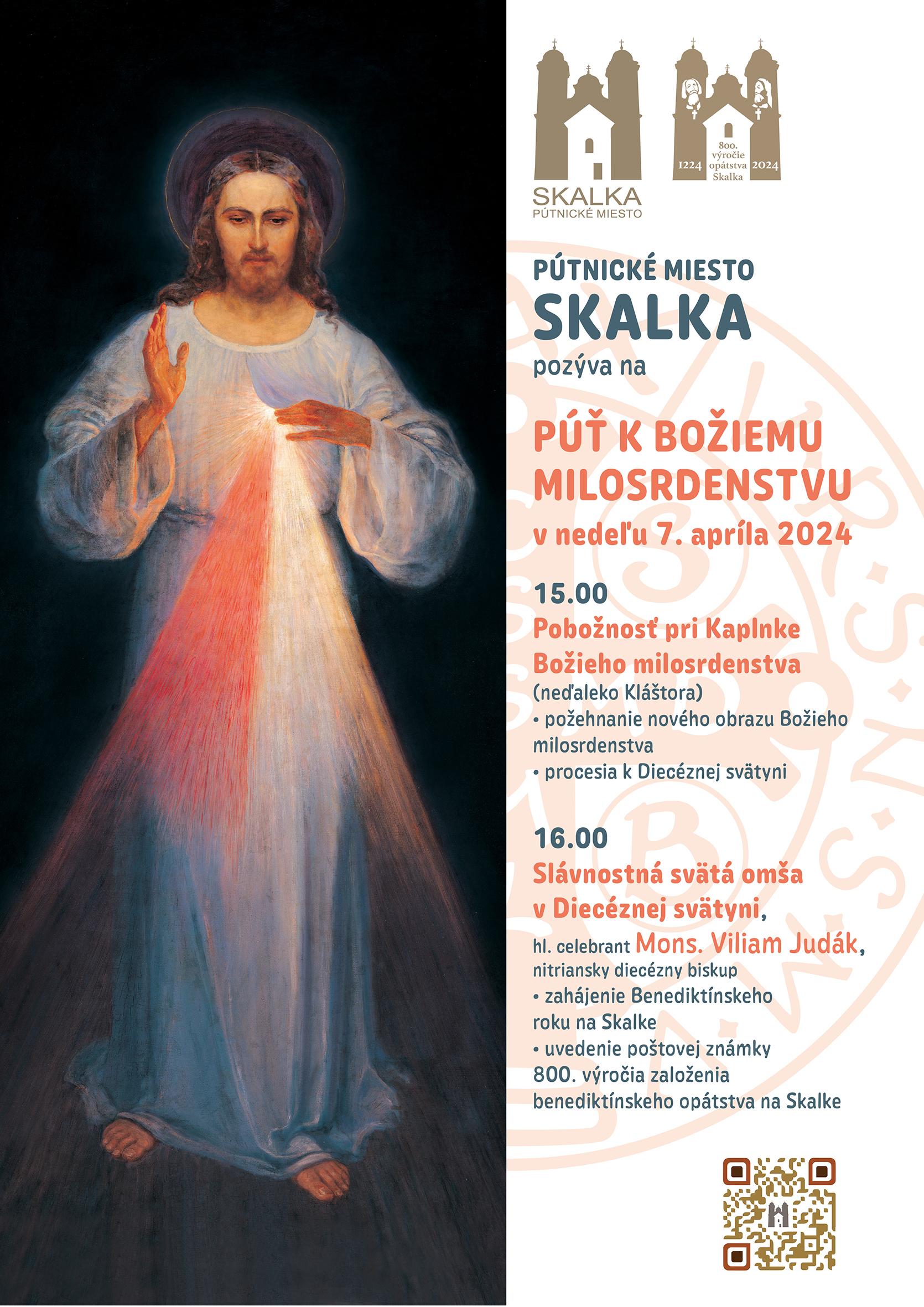 Skalka, Božie milosrdenstvo, plagát