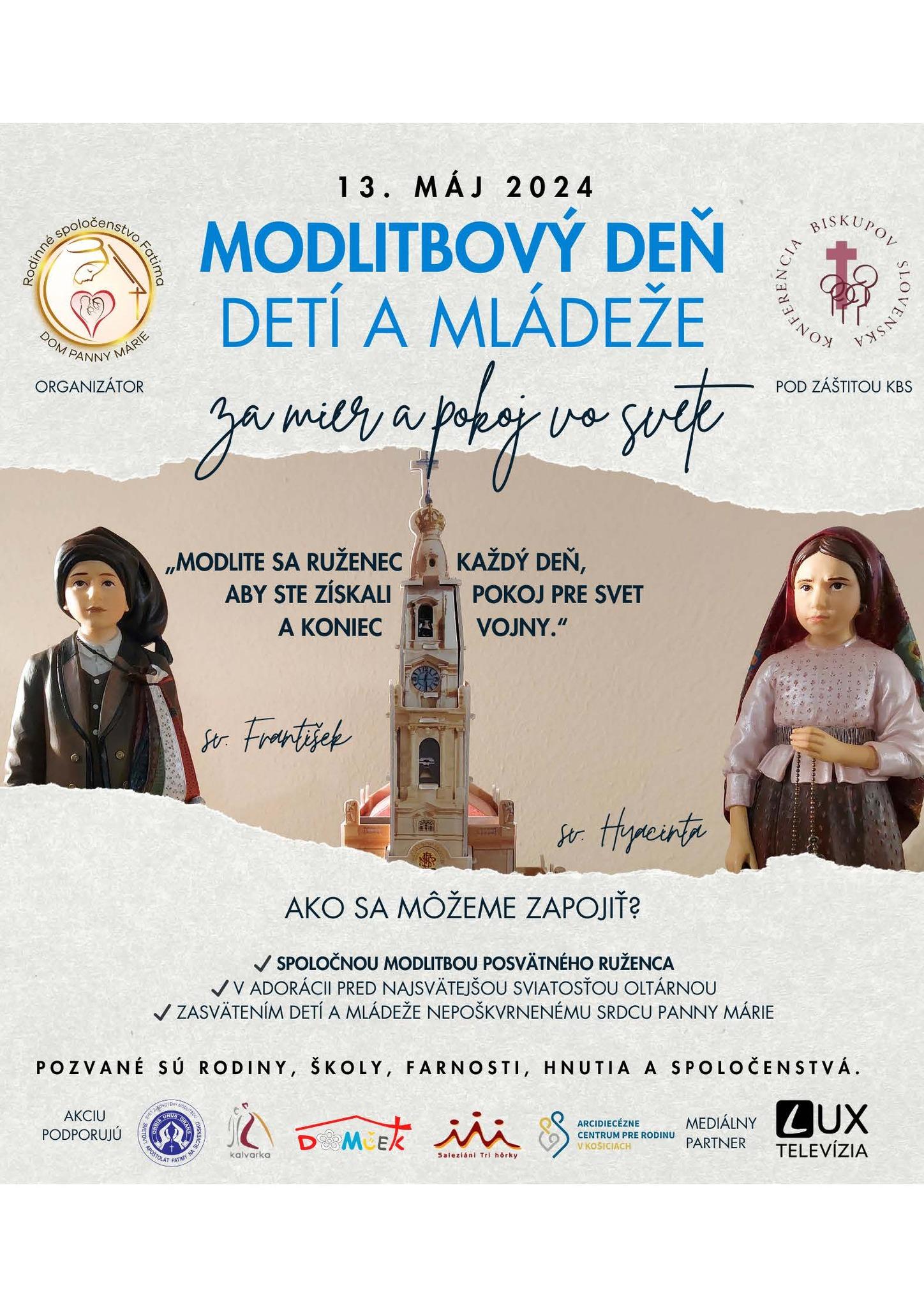 Bratislava, Modlitbový deň, plagát