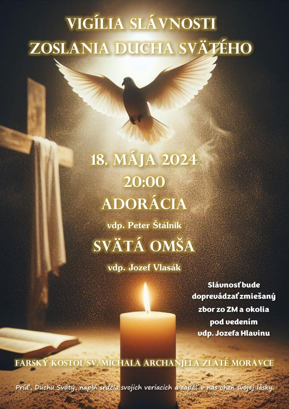 Zlaté Moravce, púť, plagát