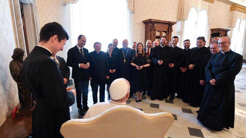 Ad limina, papez Frantisek, audiencia, sprievod