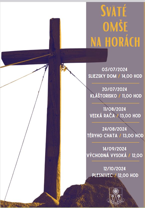 Svaté omše, hory, plagát