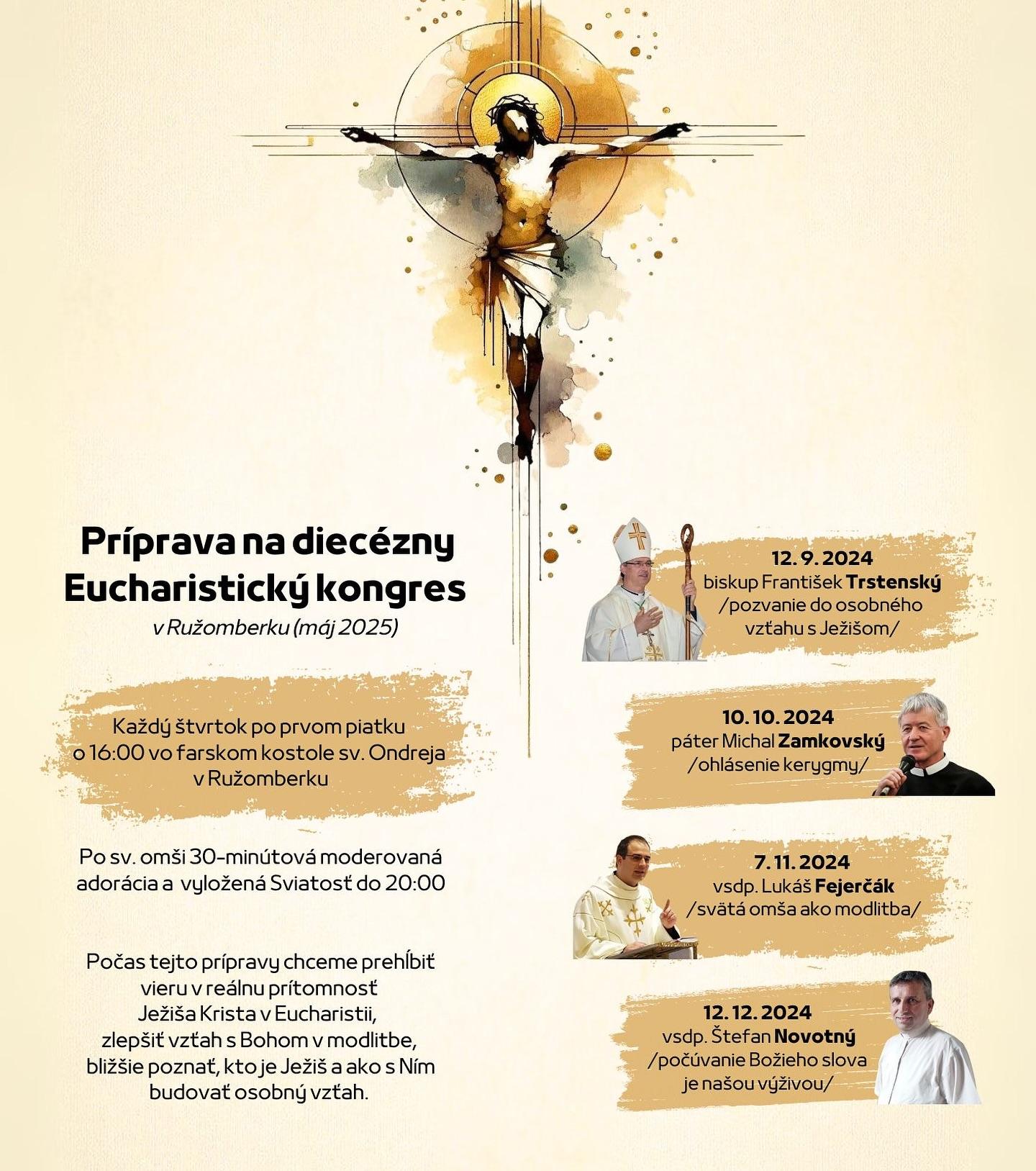 Ruomberok, eucharisticky, kongres, priprava
