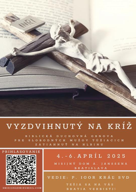 Bratislava, obnova, kríž, verbisti, plagat