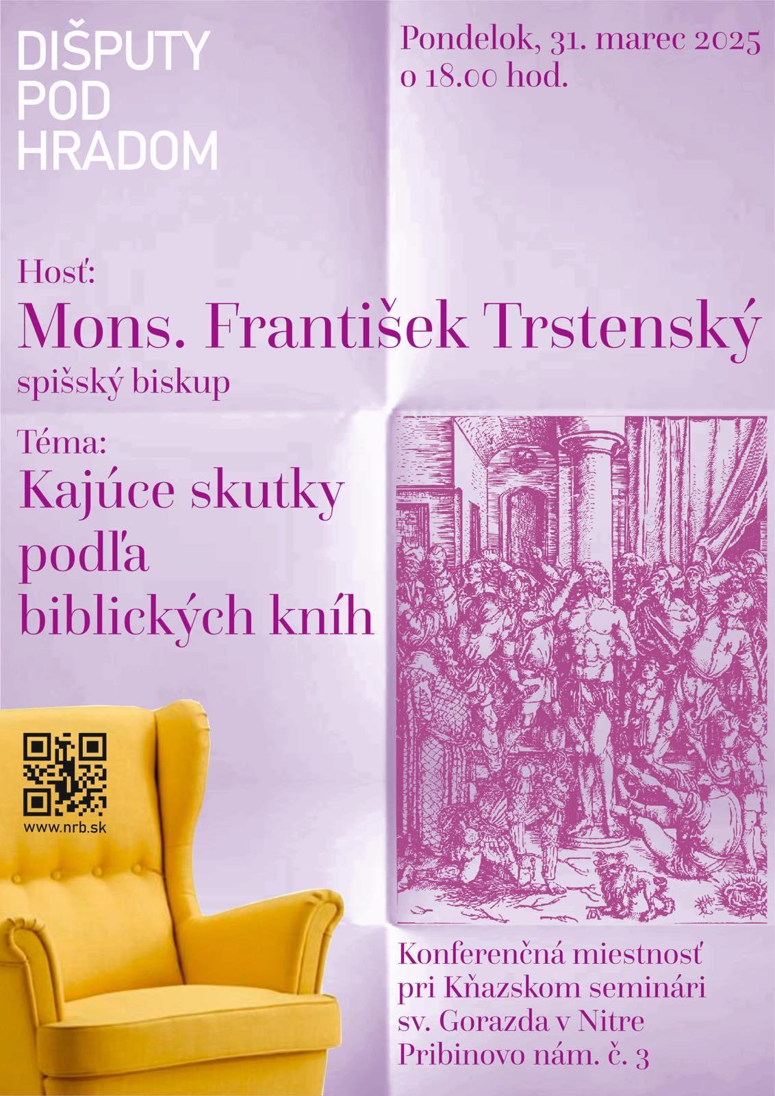 Nitra, biskup, Trstenský, plagat