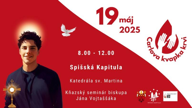 Spisska Kapitula, Acutis, darovanie, krv