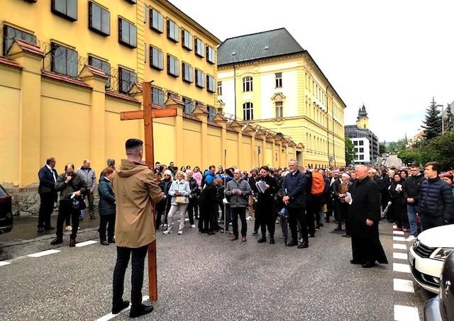 Nitra, krížová cesta