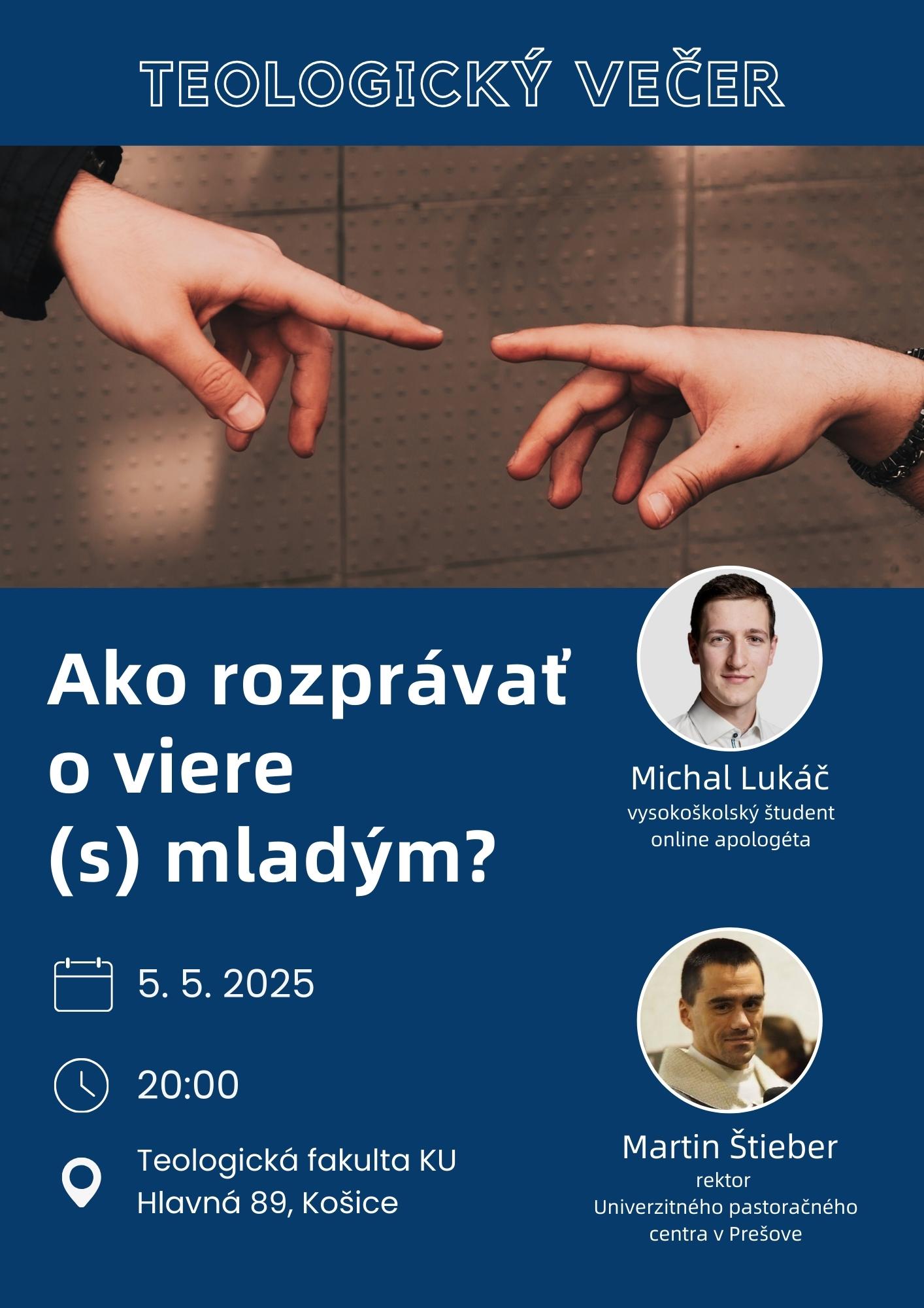 Kosice, teologicky, vecer, plagat