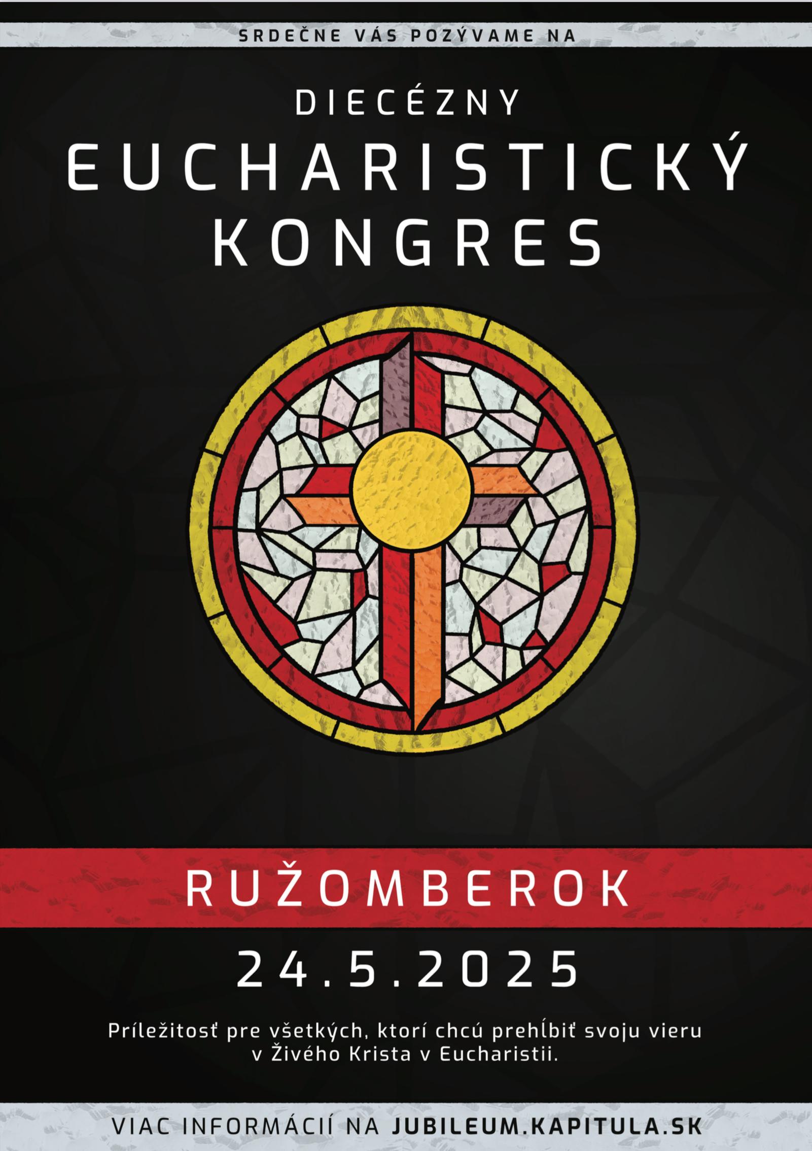 Ružomberok, eucharisticky, kongres, plagat