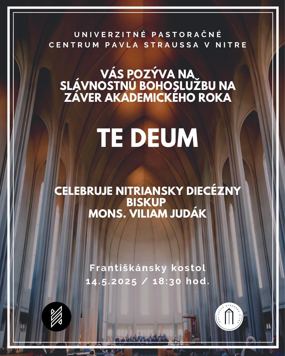 Nitra, Te Deum, plagat