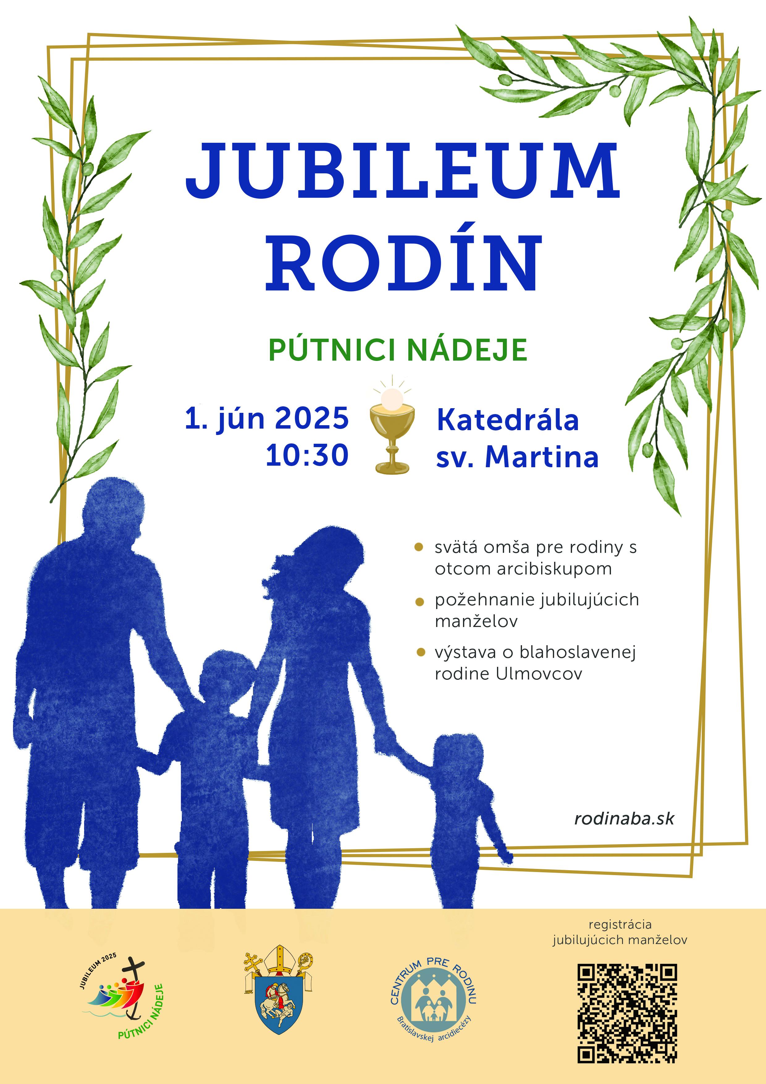 Bratislava, Jubileum, rodina, plagat