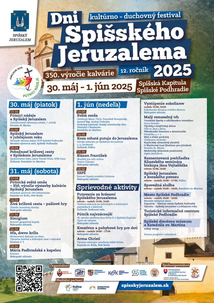 Spišský Jeruzalem, plagat, 2025