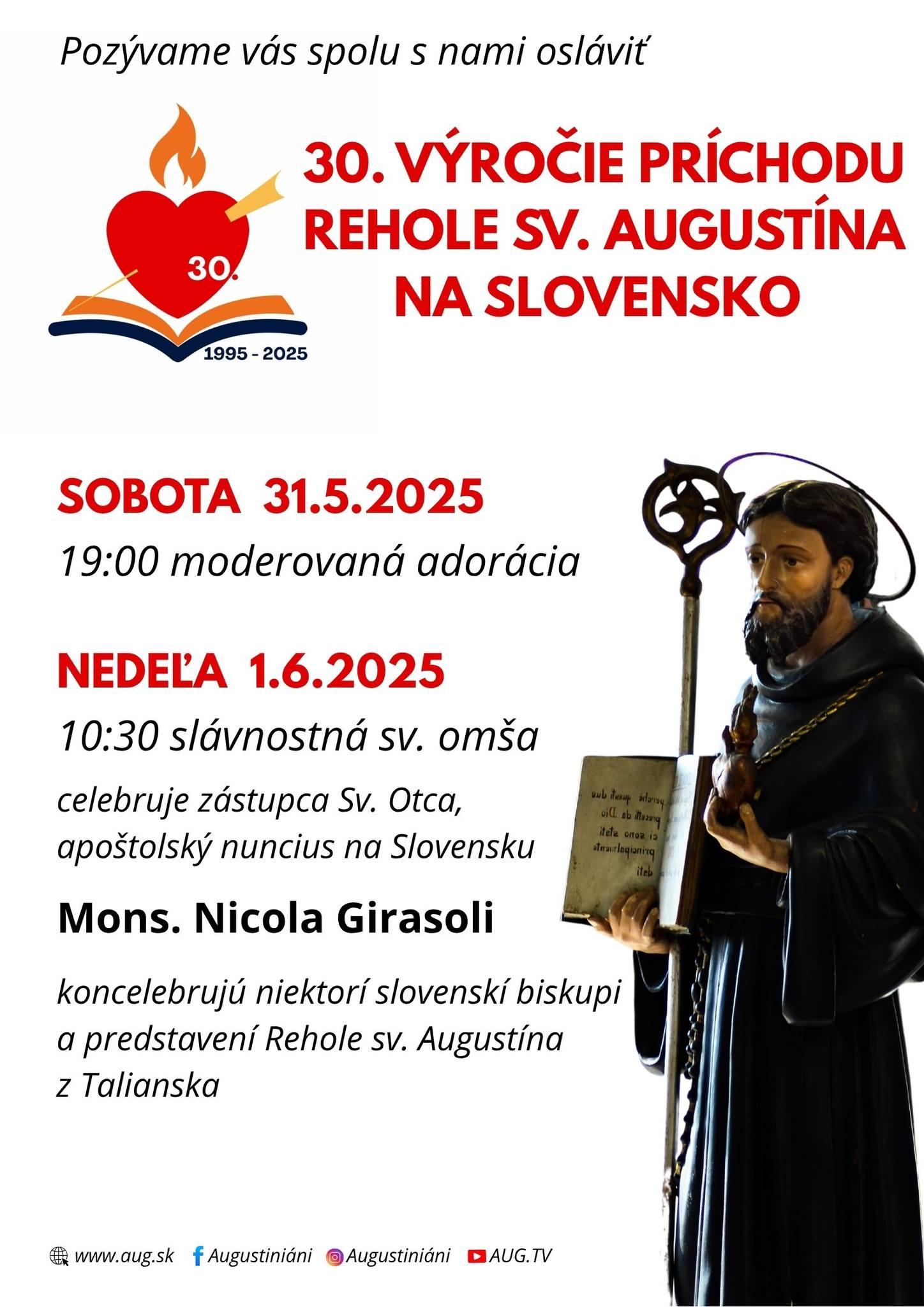 Košice, augustiáni, plagat