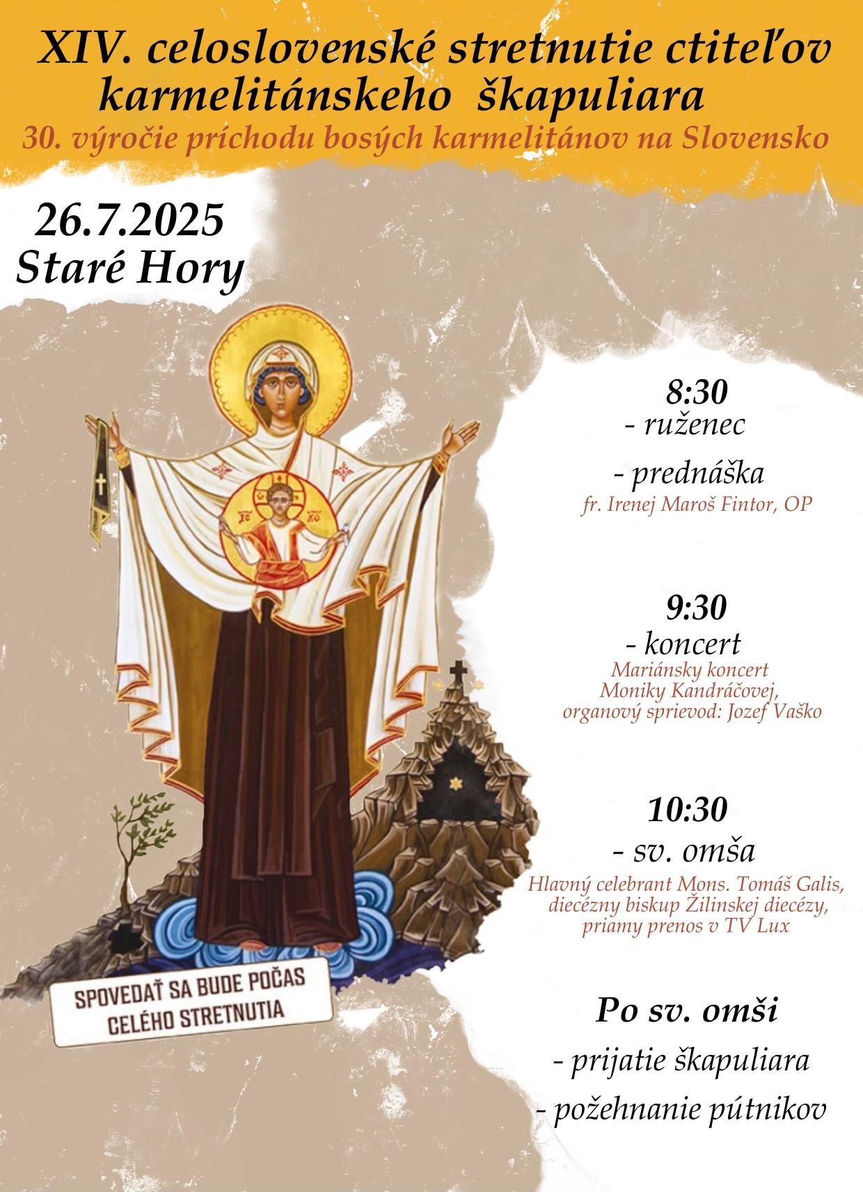 Star Hory, karmelitni, plagat