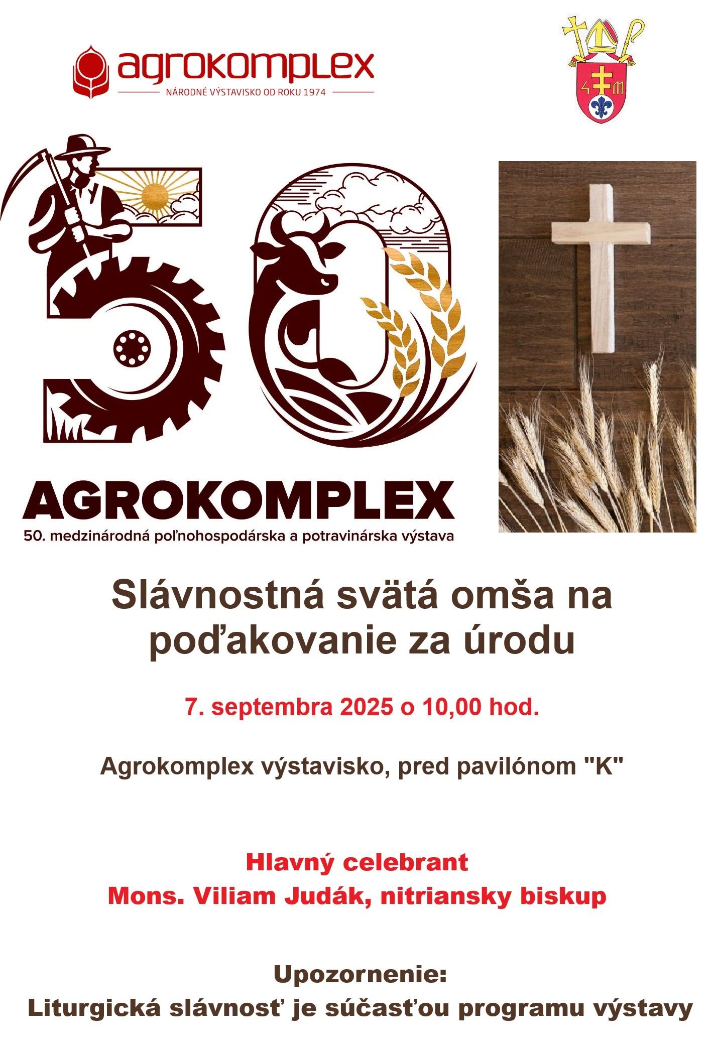 Nitra, Agrokomplex, omsa, uroda, plagat