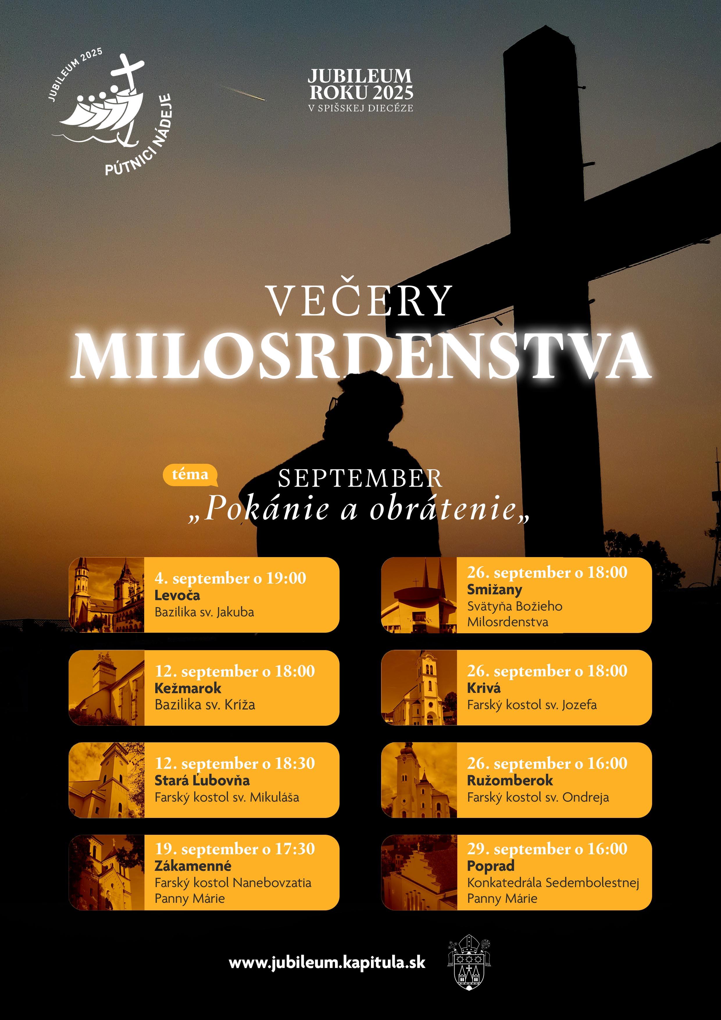 Spišská Kapitula, september, plagat