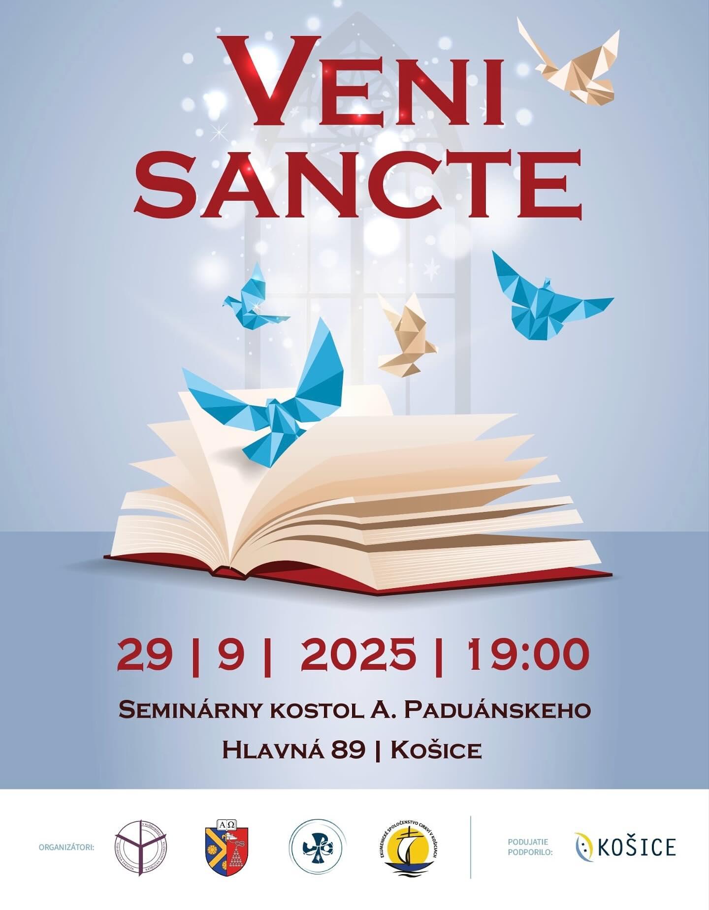 Kosice, Veni Sancte, plagat